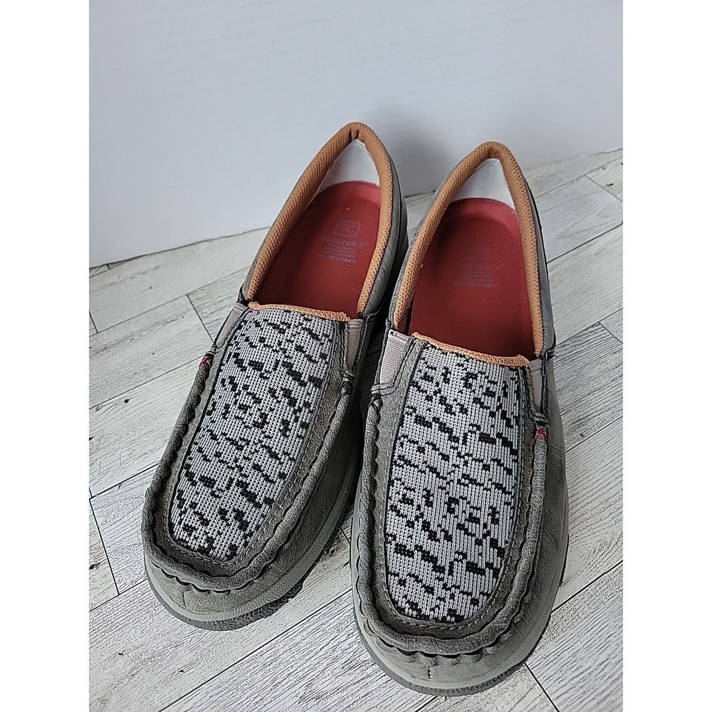 TWISTED X WOMENS CELLSTRETCH SLIP-ON CASUAL MOC WXC0015 8.5